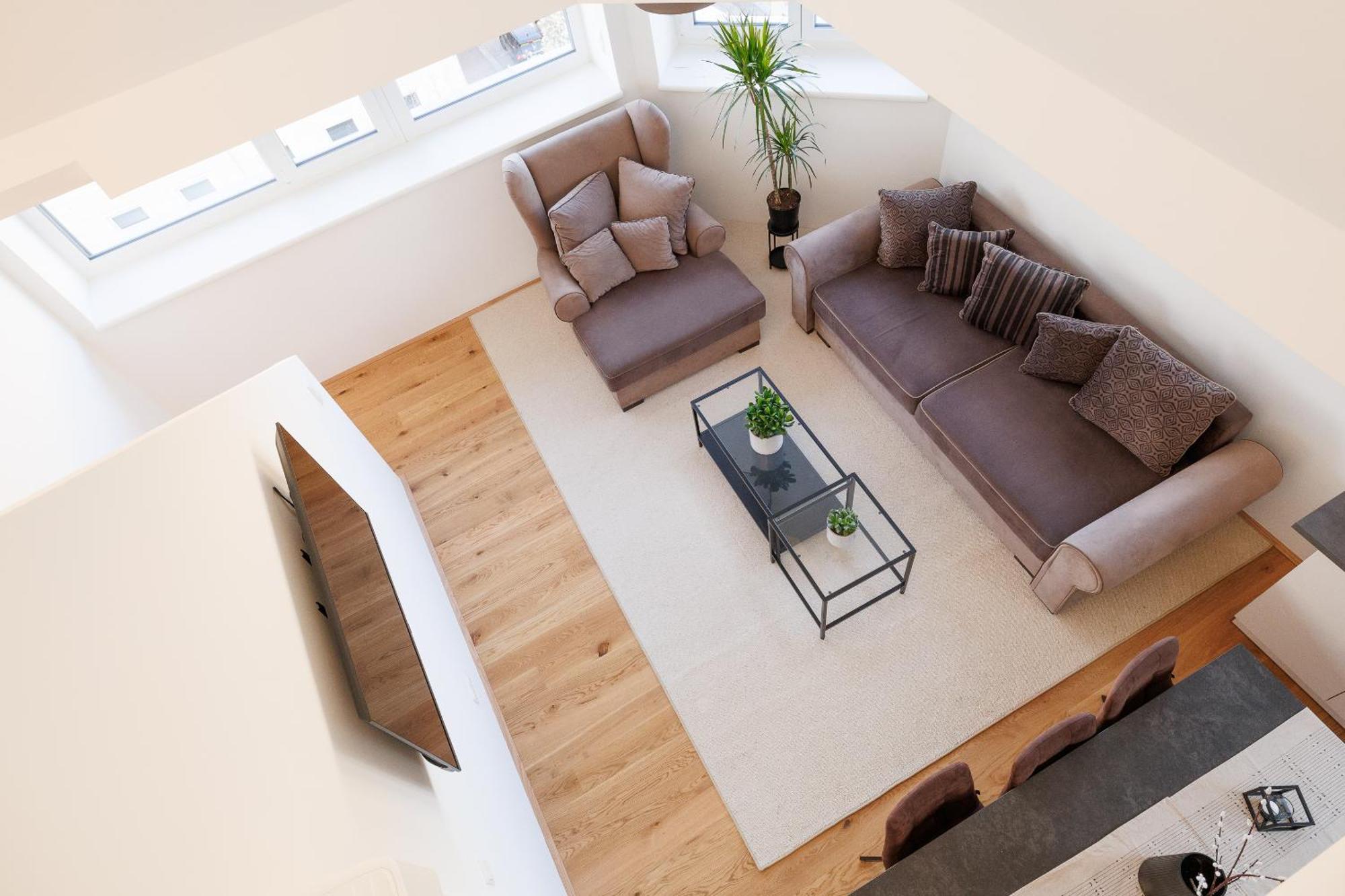 Symphony Apartments 40 - Modern Loft With Terrace And Grill In Central Location Viena Exterior foto