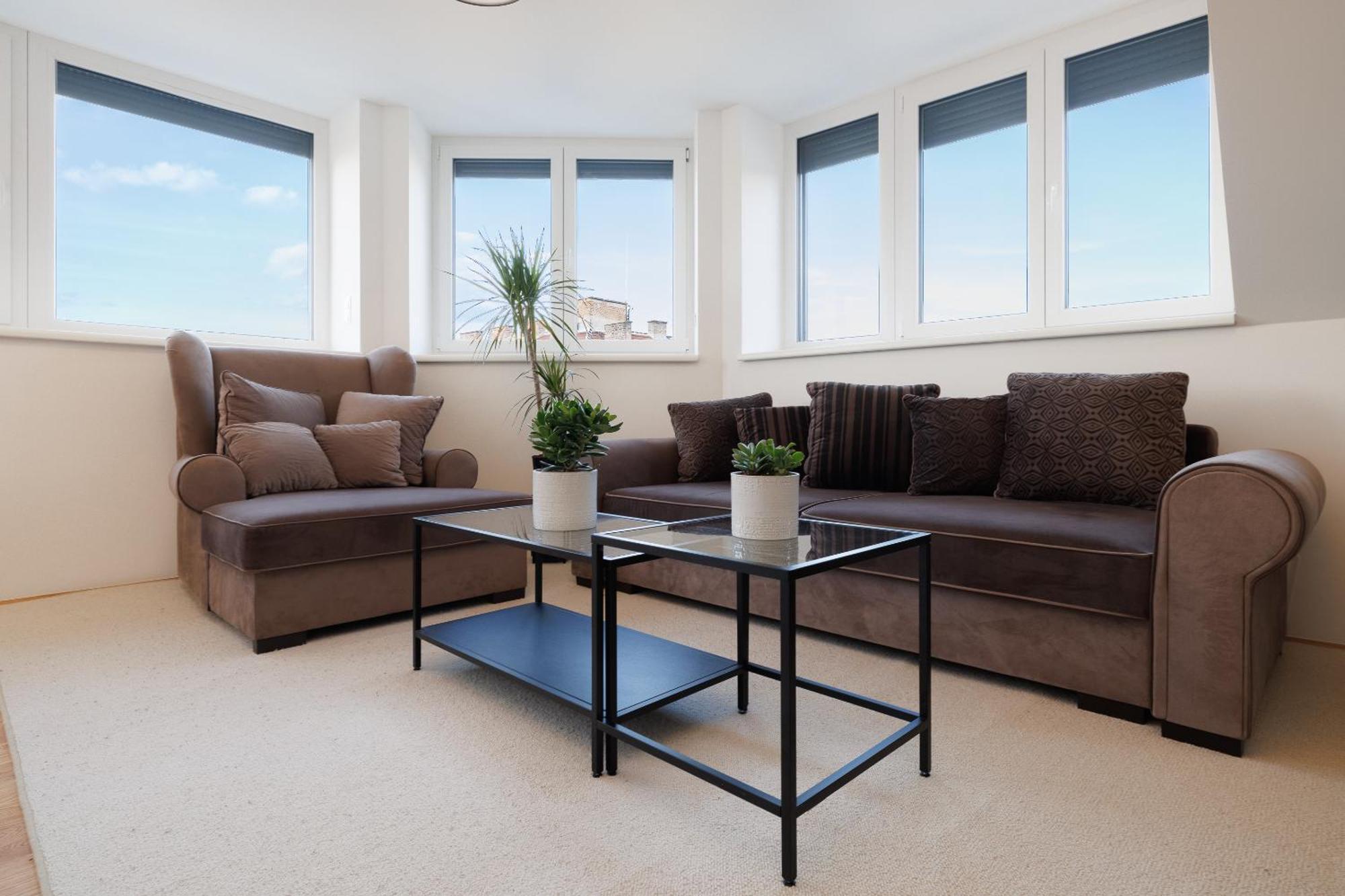 Symphony Apartments 40 - Modern Loft With Terrace And Grill In Central Location Viena Exterior foto
